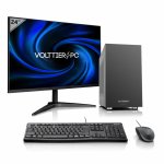 VolttierPC Pc Oficina Completo AMD Ryzen 7 8700G/32GB/1TB SSD + Monitor 24" + Pack
