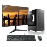 VolttierPC Pc Desktop Completo AMD Ryzen 5 8600G/16GB/500GB SSD + Monitor 24" + Pack VolttierPC Pc Desktop Completo AMD Ryzen 5 8600G/16GB/500GB SSD + Monitor 24" + Pack