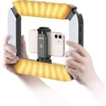 Ulanzi U200 Anillo de Luz para Grabación Móvil/DSLR 2500K-8500K con Batería Recargable