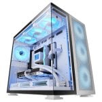 Mars Gaming MC-NOVA2 Caja Gaming Custom XXL E-ATX Doble Cristal Templado Alumino USB-C Blanco Mars Gaming MC-NOVA2 Caja Gaming Custom XXL E-ATX Doble Cristal Templado Alumino USB-C Blanco
