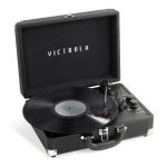 Tocadiscos Victrola Journy+ Bluetooth Tracción Correa Altavoces Integrados Negro