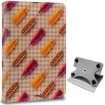 Cool Universal Ebook/Tablette Étui 9,7"-11" Hot Dogs Dessins (Carré)