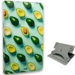 Custodia universale per ebook/tablet da 9,7"-11" panoramica in similpelle color avocado