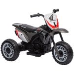 Homcom Moto Eléctrica Infantil con Licencia Honda CRF450RL 71x40.5x43.5cm Gris Homcom Moto Eléctrica Infantil con Licencia Honda CRF450RL 71x40.5x43.5cm Gris