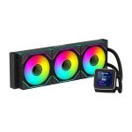 Abysm Gaming  Oceanic 360 Black Argb Refrigeración Líquida Con Pantalla Lcd De 2.8’’