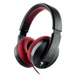 Focal Listen Professional Cuffie Cablato A Padiglione Nero, Rosso
