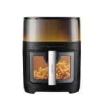Fritadeira de Ar Prixton Cook Organics Pro 7L 1500W com 12 Programas e Janela