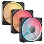 Corsair iCUE LINK LX120-R RGB Dreifach-Lüfterpaket PWM 120 mm, Schwarz Corsair iCUE LINK LX120-R RGB Dreifach-Lüfterpaket PWM 120 mm, Schwarz