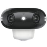 Reolink Argus Series B740X Cámara de Seguridad WiFi con Batería y Doble Lente 4K UHD 180º Blanca