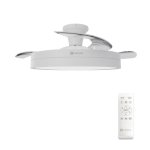 Ventilateur de Plafond avec Lumière Origial AIRBLISS CEILING RETRACTABLE 25W 106cm 6 Vitesses Pales Rétractables Télécommande