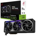 Carte Graphique Asus ROG Astral GeForce RTX 5080 OC 16GB GDDR7 Reflex 2 RTX AI DLSS4
