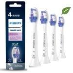 Philips S2 Sensitive Hx6054/10 4 Cabeças de Escova de Dentes Sónica Intercambiáveis Ultra Suaves
