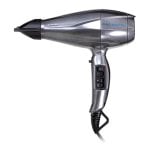 Professioneller Ionen Föhn BaByliss Pro Digital 2200W 3 Temperaturstufen 2 Geschwindigkeiten Zubehör Silber