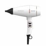 Sèche-cheveux Ionique Professionnel Taurus Digital Shining 2200W 3 Températures 2 Vitesses Blanc