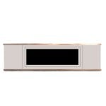 Mobile in legno per camino elettrico Arosio 150 grigio Mobile in legno per camino elettrico Arosio 150 grigio