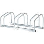 Homcom Aparcamiento Para 3 Bicicletas Soporte Para Aparcar Bicicleta 76x33x27cm