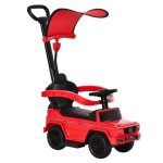 Homcom Carrinho de Passeio com Licença Mercedes G350 85,5x40,5x95cm Vermelho