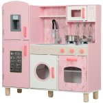 Aiyaplay Cozinha de Brincar com Luz e Som Rosa +3 Anos