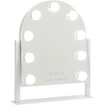 Flamingueo Miroir de Maquillage avec Lumière 9 LED 3 Modes d'Éclairage Contrôle Tactile Flamingueo Miroir de Maquillage avec Lumière 9 LED 3 Modes d'Éclairage Contrôle Tactile