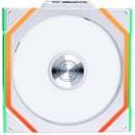 Lian-Li UNI FAN SL120 Ventilador Wireless RGB Reverse Blade PWM 120mm Blanco Lian-Li UNI FAN SL120 Ventilador Wireless RGB Reverse Blade PWM 120mm Blanco