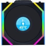 Ventilator Lian Li UNI FAN SL Wireless LCD 120 Reverse Blade 120mm 2,4 GHz RGB