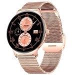 Cool Ultrathin Bluetooth 41mm AMOLED Rosa M Wasserdicht IP67 SpO2 Herzfrequenz Schlaftracking