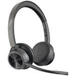 Casque sans fil Poly Voyager 4320-M avec ANC et certification Microsoft Teams USB-C/A
