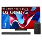 LG OLED65C44LA 65" OLED evo AI UltraHD 4K HDR10 + S70TY Barra de Sonido Inteligente con Subwoofer 3.1 LG OLED65C44LA 65" OLED evo AI UltraHD 4K HDR10 + S70TY Barra de Sonido Inteligente con Subwoofer 3.1