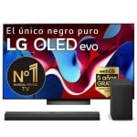 LG OLED55C46LA 55" OLED evo AI UltraHD 4K HDR10 + S70TY Barra de Sonido Inteligente con Subwoofer 3.1 LG OLED55C46LA 55" OLED evo AI UltraHD 4K HDR10 + S70TY Barra de Sonido Inteligente con Subwoofer 3.1