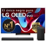 LG OLED65C46LA 65" OLED evo AI UltraHD 4K HDR10 + S70TY Barra de Sonido Inteligente con Subwoofer 3.1