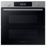 Horno Multifunción Samsung NV7B4550VAS 76L 60cm Pirolítico A+ Dual Cook Vapor WiFi Negro/Inox