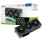 PNY GeForce RTX 5090 Overclocked Triple Fan 32GB GDDR7 Reflex 2 RTX AI DLSS4 PNY GeForce RTX 5090 Overclocked Triple Fan 32GB GDDR7 Reflex 2 RTX AI DLSS4