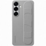 Capa de suporte cinza para Samsung Galaxy S25 Plus