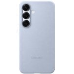 Samsung Funda de Cuero Vegano Azul Claro para Galaxy S25 Samsung Funda de Cuero Vegano Azul Claro para Galaxy S25