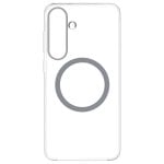 Samsung Capa Transparente com Suporte Magnético para Galaxy S25 Plus