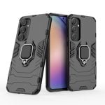 Max Power Digital Magnethülle mit Drehring Schwarz für Samsung Galaxy A55 5G