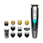 Aparador Multifunções Cecotec Bamba PrecisionCare Trimmer Recarregável 60min Resistente à Água 9 Ajustes Pentes Carga Rápida