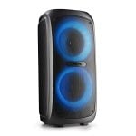 Enceinte portable sans fil NGS Wild Temper avec batterie, Bluetooth, USB et entrée auxiliaire, 200 W, noir Enceinte portable sans fil NGS Wild Temper avec batterie, Bluetooth, USB et entrée auxiliaire, 200 W, noir