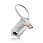 NGS Hacker 3.0 Conversor Adaptador de USB 3.0 a LAN RJ-45 1Gbps 15cm Gris NGS Hacker 3.0 Conversor Adaptador de USB 3.0 a LAN RJ-45 1Gbps 15cm Gris
