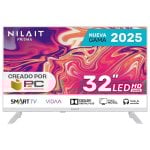 Nilait Prisma 32HD7004SW 32" HD Ready Smart TV Blanca VIDAA Nilait Prisma 32HD7004SW 32" HD Ready Smart TV Blanca VIDAA
