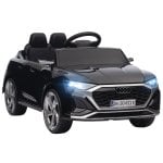 Aiyaplay Coche Eléctrico Para Niños De +3 Años Audi Q8 Etron Sportback Negro