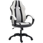 Homcom Silla Gaming Tapizada En Pu Y Malla Con Función De Basculante Gris Homcom Silla Gaming Tapizada En Pu Y Malla Con Función De Basculante Gris