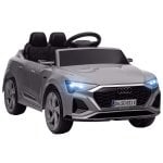 Aiyaplay Coche Eléctrico Para Niños De +3 Años Audi Q8 Etron Sportback Gris