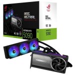 Placa gráfica ASUS ROG Astral LC GeForce RTX 5090 OC 32GB GDDR7 Reflex 2 RTX AI DLSS4