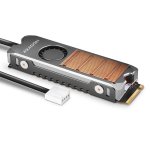 Dissipateur thermique Axagon Clr-m2fan pour SSD M.2 2280