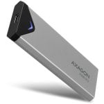 Axagon Eem2-ug2 Externe Box für M.2/nvme/ssd USB-c 3.2 Gen2 Silber