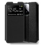 Cool Funda Flip Cover Liso Negro para Xiaomi 14 / 14 5G Cool Funda Flip Cover Liso Negro para Xiaomi 14 / 14 5G