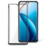 Pellicola protettiva in vetro temperato curvo per Realme 12 Pro 5G / 12 Pro Plus 5G