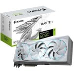 Grafikkarte Gigabyte GeForce RTX 5090 AORUS MASTER ICE 32GB GDDR7 Reflex 2 RTX AI DLSS4