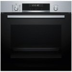 Horno Multifunción Bosch Serie 6 HBG578ES3 Pirolítico 71L 60cm 3D Hotair Acero Inoxidable Negro